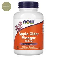 Gambar Now Foods Apple Cider Vinegar, 450 mg, 180 Veg Capsules dari AnAiKa World undefined 1 Tokopedia