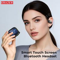 Gambar Lenovo ERAZER XF38 AI Smart Wireless Headset Bluetooth V5.4 OWS TWS Touch screen Earphone Sport - Hitam+Tas dari TWS Audio Store undefined 3 Tokopedia