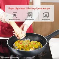 Gambar Wajan Teflon Tefal Cook Clean Frypan 24cm Anti Lengket Made in Prancis - FRYPAN 28 CM dari TOKO JAWA ELECTRIK undefined 3 Tokopedia