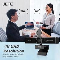 Gambar Webcam 4K JETE W41 UHD for Meeting Streaming Include Mini Tripod Privacy Cover and Auto Focus - Garansi 2 Tahun - W41 4K UHD dari JETE Authorized Store undefined 3 Tokopedia