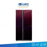 Gambar SHARP SJIF85PGGR/GB KULKAS 4 PINTU MULTI DOOR SIDE BY SIDE 520L dari UFO ELEKTRONIK SEMARANG undefined 2 Tokopedia