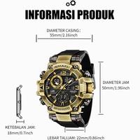 Gambar SMAEL 8110 Jam Tangan Pria Multifungsi Anti Air Pencahayaan Malam Berbahan Stainless Steel - Biru dari SMAEL_INDONESIA undefined 5 Tokopedia