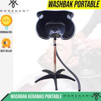 Gambar ready.. Washbak Keramas Portable Wastafel Bak Tempat Cuci Rambut Salon Barbershop dari jasmine - store undefined 2 Tokopedia