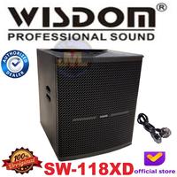 Gambar Wisdom SW118XD 18" Subwoofer Aktif Wisdom SW-118XD dari JV MUSIC STORE undefined 1 Tokopedia
