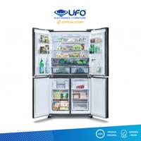 Gambar SHARP SJIF85PGGR/GB KULKAS 4 PINTU MULTI DOOR SIDE BY SIDE 520L dari UFO ELEKTRONIK SEMARANG undefined 3 Tokopedia