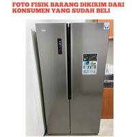 Gambar PROMO MURAH KULKAS SIDE BY SIDE GEA G2D 472 INOX LEMARI ES G2D472INOX dari Bazaar Grosir Elektronik undefined 3 Tokopedia