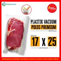 Gambar (PACK) Vacuum Bag 17x25cm Plastik Vakum Polos Emboss Vacum Sealer Makanan Delkochoice - Emboss Hitam, 17x25cm dari kilat packing undefined 3 Tokopedia