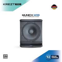 Gambar Subwoofer Audio Systeam KREZT Munich M118 Active Speaker Subwofer 18 Inch dari Berkah Trend Audio Online undefined 3 Tokopedia
