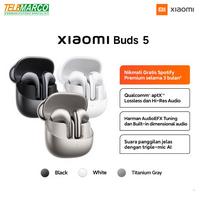 Gambar xiaomi buds 5 | Qualcomm aptX Lossless dan Hi-Res Audio | Harman AudioEFX | Triple-mic AI | TWS - Graphite Black dari Telemarco Group Store undefined 1 Tokopedia