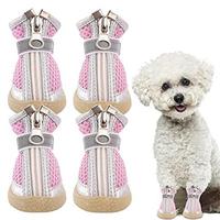 Gambar SUNFURA Dog Boots Breathable Pet Shoes, Mesh Puppy dari rahmatmarketcell undefined 3 Tokopedia