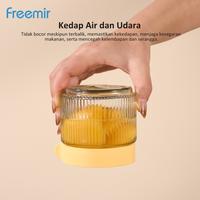 Gambar freemir Toples Kaca Set 5 Pcs Toples Makanan Bening Aesthetic Kedap Air & Udara High Quality Glass Tahan Gores dari freemir Electric Official Store undefined 4 Tokopedia