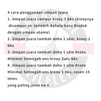 Gambar Umpan Pancing Ikan Mas Asli Bandung Kukumbul Tilelep  Umpan Juara Super Premium Joss Gacor Kuat Hingga 3 Bulan Siap Pakai Untuk Lomba Mancing Galapung Dan Lainnya - 1 bks dari kukumbul tilelep juara undefined 4 Tokopedia