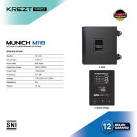 Gambar Subwoofer Audio Systeam KREZT Munich M118 Active Speaker Subwofer 18 Inch dari Berkah Trend Audio Online undefined 2 Tokopedia