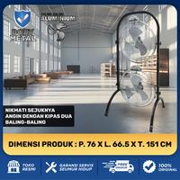 Gambar Sekai Kipas Angin Tumpu / Industri Lantai Ganda IFL 1875 TC dari SEKAI HOME ELECTRONICS undefined 3 Tokopedia