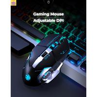 Gambar EWEADN Mechanical Keyboard + Gaming Mouse Set USB Wired Full Size Cahaya RGB Putih Biru Kuning - GX80S PutihBiru dari HappyKado undefined 5 Tokopedia