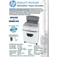 Gambar HP 23120 Otomatis & Manual, Penghancur Kertas - Paper Shredder (Hewlett Packard), Kapasitas 120 lembar 23 Ltr, HP W23120CC | Original dari Toko Techno undefined 1 Tokopedia