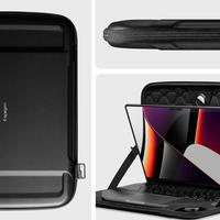 Gambar Tas Laptop Macbook Pro 14/16 2021 Spigen Rugged Armor Pro Sleeve Case - Black, 14" dari ARIFAHSHOPP11 undefined 5 Tokopedia