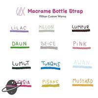 Gambar Havvla Macrame Bottle Strap Corkcicle Adjustable Tumbler Holder Tali Gantungan Botol Berkualitas - Fusion, 250-300cc dari shoescare975 undefined 3 Tokopedia