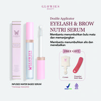 Gambar Glowies Twinpack Serum Bulu Mata Serum Bulu Mata dan Alis Eyelash 4 ml Double Applicator Free Gifts Cermin & Pengukur Bulu Mata Water Based Serum Membantu Menumbuhkan Menguatkan Bulu Mata dan Alis Box Lavender Extract Treatment - Dual Applicator dari Glowies Beauty undefined 2 Tokopedia