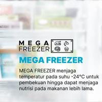 Gambar SHARP SJIS50MASL KULKAS SIDE BY SIDE INVERTER 427L SJ-IS50MA-SL SJIS50MA dari 81 SUPER STORE undefined 4 Tokopedia
