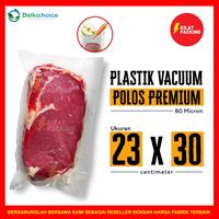 Gambar (PACK) Vacuum Bag 23x30cm Plastik Vakum Polos Emboss Vacum Sealer Makanan Delkochoice - Emboss Bening, 23x30cm dari kilat packing undefined 3 Tokopedia