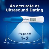 Gambar Clearblue test pack | Berapa minggu hamil | Clearblue early | Clearblue Digital pregnancy test with Weeks Indicator| The Only Test That Tells You How Many Weeks, 2 Digital Tests| Test Pack Kehamilan dari Libertyyyy undefined 5 Tokopedia