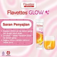 Gambar FLAVETTES Glow (15's) Suplemen Kecantikan L-Gluthathione, Vitamin C, Vitamin E dari Duopharma Official Store undefined 4 Tokopedia