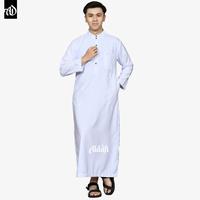 Gambar jubah Pakistan Pria Muslim - gamis pria bordir - koko dewasa - ABU, L dari muthia kids store undefined 3 Tokopedia
