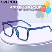Gambar Seeouo Kacamata Anak Anti Blueray Lens Bisa Minus Photocromic Model Kotak Terbaru Bahan TR90 Frame Ringan Laki-Laki Perempuan 5365 - BLACK RED, BLUERAY NORMAL dari Seeouo undefined 1 Tokopedia