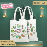 Gambar [READY STOK] TOTEBAG PEREKAT 25X30 /EDISI HARI RAYA/LEBARAN/TEMA 3 dari Rela Gift Store undefined 3 Tokopedia