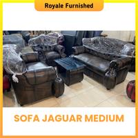 Gambar SOFA JAGUAR 321 MEDIUM KANCING COKLAT BANDUNG dari royale furnished undefined 1 Tokopedia