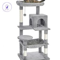 Gambar promo !!! Cat house tower hamock / Rumah tower kucing santai memanjat - Putih dari Cat house shop undefined 2 Tokopedia