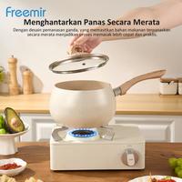 Gambar [NEW] freemir Panci Susu 16 cm Panci Aladin Gemoy Double Bottom + Tutup Kaca Serbaguna dari freemir Jabodetabek undefined 4 Tokopedia