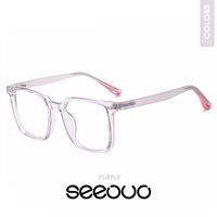 Gambar Seeouo Kacamata Anak Anti Blueray Lens Bisa Minus Photocromic Model Kotak Terbaru Bahan TR90 Frame Ringan Laki-Laki Perempuan 5365 - BLACK RED, BLUERAY NORMAL dari Seeouo undefined 4 Tokopedia