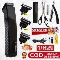 Gambar Promo SATU SET LENGKAP ALAT CUKUR RAMBUT, JENGGOT KUMIS MULTIFUNGSI/MESIN POTONG RAMBUT 3 IN 1 Keren - KEMEI+BONUS dari Gemilang Toko Online undefined 2 Tokopedia