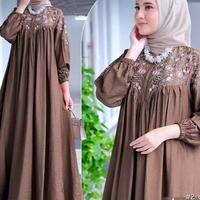 Gambar Baju Setelan Wanita Set Katun Kerja Blouse Cewek Kantor Formal Premium - Navy dari SA Aryaguna undefined 2 Tokopedia