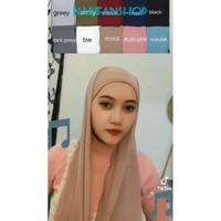 Gambar Terlaris Kerudung/Hijab Pashmina Ciput Praktis - Hitam dari dela delo shop undefined 1 Tokopedia