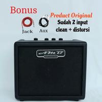 Gambar Ampli Gitar Amb Mini Distorsi 2 Input Bonus Kabel Jack dari Chord House undefined 1 Tokopedia