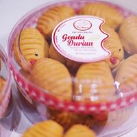 Gambar KUE GENDU KHAS BLORA SELAI DURIAN / NANAS HOMEMADE 425 GRAM TOPLES - Durian dari Saxa Bake undefined 1 Tokopedia