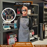 Gambar Celemek / Apron Barista Bahan Katun Tebal Dengan Tali Webbing - Hitam dari Serba Hobi Makassar undefined 5 Tokopedia