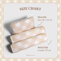 Gambar Bebeours Tencel Pillow Bolster Set / Bantal Guling Bayi - Claude Grey - Claude Grey, Set dari kadir ponsel undefined 4 Tokopedia