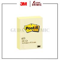 Gambar Sticky Notes Post It 3M 653 Kuning Original - 1 pack isi 12 pad dari Gudang Drimic undefined 2 Tokopedia