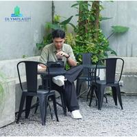 Gambar Kursi cafe iron chair olymplast khusus Bandung dari Usaha Jaya mebel undefined 5 Tokopedia