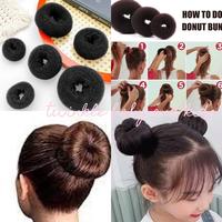 Gambar Hair Bun Donat Sanggul Cepol Rambut Korea Kuncir Rambut Sanggul Cepol Anak Perempuan balet Ballet Hair style - HITAM 6.5 cm dari TwinkleBabyAndKids undefined 1 Tokopedia