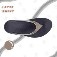 Gambar Oofos Women Sandal Oolala Thong Black Latte #Gratisongkir - Latte, 38 dari baralar undefined 1 Tokopedia