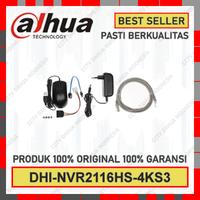 Gambar NVR Dahua 16CH Non PoE DHI-NVR2116HS-4KS3 Onvif 1 SATA Up To 8MP Original Bergaransi dari CCTV DAHUA INDONESIA undefined 3 Tokopedia