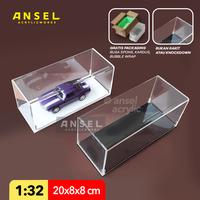 Gambar Display Diecast Acrylic Box /Kotak Akrilik Mobil skala 1:32 /20x8x8 cm dari ANSEL Acrylic Shop undefined 1 Tokopedia
