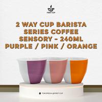 Gambar 2 way cup barista series coffee sensory - 240ml - Pink 240ml dari First Cup Indonesia undefined 1 Tokopedia
