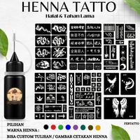 Gambar AS25 Henna Tato Halal Tahan Lama Bisa Custom Hena Kit 10ml HEN E30 - F05 Original dari TOBERU STORE undefined 1 Tokopedia