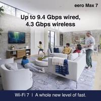 Gambar Amazon eero Max 7 mesh wifi 7 router 10 Gbps Ethernet Coverage up to 697 m² Connect 200+ devices Ideal for gaming Latest gen dari Pomadearea undefined 3 Tokopedia